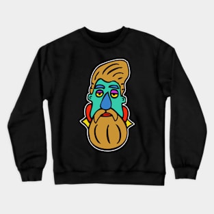 Hipster Head #1 Crewneck Sweatshirt